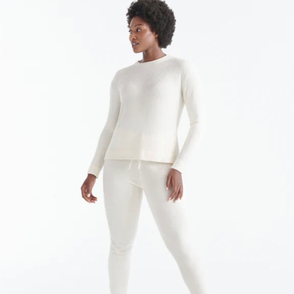 KNIX Cozzzy Cozy Track Pant - Size Medium - Sea Salt - NWT - Picture 2 of 6